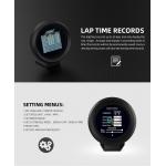 8VDC 12000rpm Touch Compass Lap Time Speed Gauge