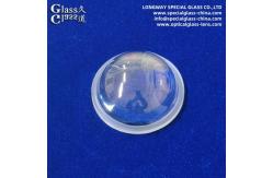 China Custom UV Resistant Borosilicate Glass Light Cover For Industrial Lighting supplier