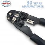 Black Network Crimp Striping Cut Tool ABS Material For Cable Striper