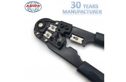 China Black Network Crimp Striping Cut Tool ABS Material For Cable Striper supplier