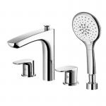 Built in Bathtub Shower Mixer Φ125mm ABS Contemporary Style for sale