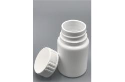 China Medical Industrial Packaging Small Plastic Pill Containers With Screw Cap supplier