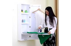 China 20kg Bearing 120 Degree Swivel Composite Cotton In Wall Ironing Board Cabinet supplier