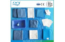 China Adhesive Obstetrics Drapes SMS Under Buttocks Drape With Pouch supplier
