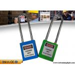 76 Mm Steel Safety Lockout Padlocks With Plastic Lock Body Corrosion Resistance for sale