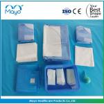 SMS 45gsm Cesarean Drape Kits Clear Cesarean Section Drape for sale