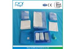 China China MAYO CE approved Disposable C-section Pack with Gown , Ceasarean Drape Pack supplier