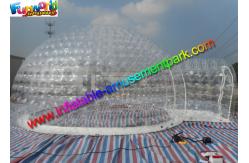 China Superior Safe Inflatable Transparent Tent Clear 6.6m Inflatable Bubble Tent supplier