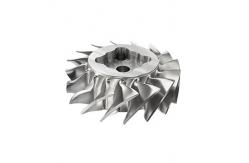 China Customized Aluminum Impeller Anodized Die Parts Precision CNC Parts supplier