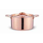 Tri-ply Copper cookware saucepot SHXYY-01-5,Thickness 2.2-3.0mm for sale