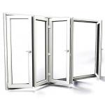 Modern European Swing Style Casement Glass Windows Soundproof Hurricane-Resistant For Bedrooms for sale