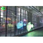 High brightness 1r1g1b transparent led panel screen with 15.63mm pixel pitch