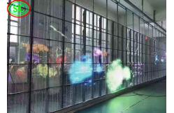 China High brightness 1r1g1b transparent led panel screen with 15.63mm pixel pitch supplier