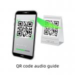 Hardware-Free QR Code Audio Guide for sale