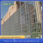 Road Railway Outdoor 1 Inch Wire Mesh Metal Grate Fencing With Plastic Spraying for sale