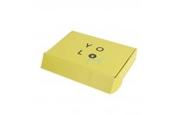China Collapsible Paper Mailer Box Lightweight , Reusable Scarf Packaging Box supplier