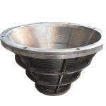 Sieve Wedge Wire Screen Cylinder Metal Stainless Steel Mesh Filter Baskets for sale