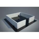 inflatable cube wall office in a bag for sale