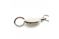 China Retractable Key Chain with Siliver OEM/ODM Available for Your Satisfaction supplier