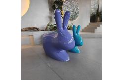 China Large Lightweight Fiberglass Furniture With Personalized Logos Resin Table Sets supplier