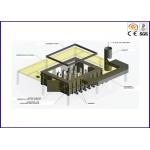 Electronic Horizontal Flammability Tester Large Scale Fire Resistance Test Furnace