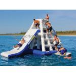 aquaglide slide ,lake inflatable  water park games , floating water park for sale