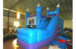 China Disney Forzen inflatable combo inflatable forzen bouncer plus slide princess combo supplier