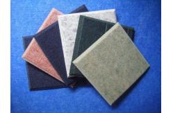 China Diffusers Ceiling Rockwool Material Theater Polyester Acoustic Foam 2420 * 1220 mm supplier