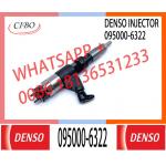 095000-6322 Neutral Common Rail Diesel Fuel Injector RE530361 RE531210 RE546783 DZ100211