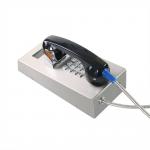 Volume Control Vandal Resistant Telephone SIP2.0 PoE Digital LCD Prison Telephone for sale
