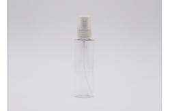 China Flat Shoulder Spray Plastic Bottle 50ml 60ml White And Transparent supplier