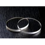 Single Crystal Al2O3 Sapphire Optical Lenses High Hardness for sale