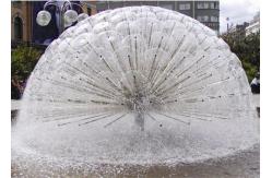 China DN65 2.5 Hemisphere Crystal DN80 Dancing Fountain Nozzles supplier