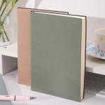 Custom A5 Softcover PU Leather Note Book Business Office Notebook Journal for sale