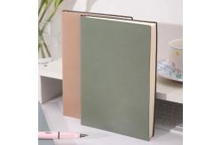 China Custom A5 Softcover PU Leather Note Book Business Office Notebook Journal supplier
