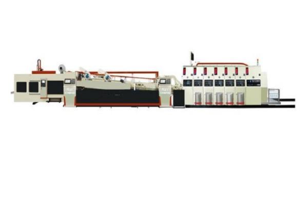 Carton Making Line Automatic Corrugated Box Making Machine ISO