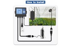 China OEM Realtime Display Greenhouse Climate Controller Planting Control CO2 PPM Fan supplier