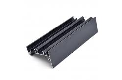 China Anoized Black 6000 Series Powder coated Aluminium Window Profile supplier