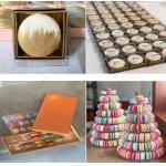 OEM One-Grain Plastic tower Macaron Tray Macaron Display Rack Supply for sale