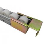 2040C Fluent Bar Connector Fixed Lean Pipe Gravity Conveyor Joint Aluminum Alloy Roller Track Joint for sale
