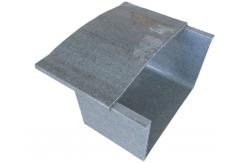 China Grey Colour Steel Simulated FRP Cable Tray Customized Angle Trunk supplier