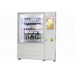 Outdoor Refrigerator Salad In A Jar Vending Machine With 32 Inch Touch Screen for sale