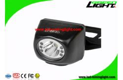 China Rechargeable Waterproof 8000 Lux Coal Miners Headlamp With 15 Hours Lighting Time supplier