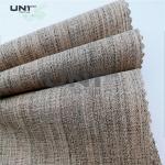 handfeeling horse hair interlining for men‘s suit  with natural color for sale