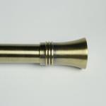 Classical Decorative Zinc Alloy 28mm Curtain Rod Finials for sale