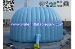 China Blue Oxford Fabric Inflatable Tent / Inflatable Exhibition Tent for Promotion supplier