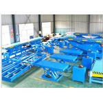 Blue Man Lifting Use Mobile Scissor Lift 4.5m Max Height Safe And Reliable for sale