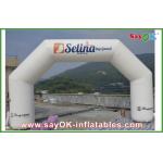 Inflatable Gantry 0.4mm PVC Inflatable Arch , Inflatable Finish Line Arch For Opening Decoration for sale