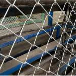 100 M X 5 M 50mm Vinyl Coated Chain Link Fence Waterproof for sale