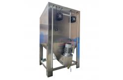 China Wet Sandblasting Cabinet Vapor Blasting Machine for Descaling / Stripping supplier